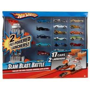  Mattel Hot Wheels High Speed Action Slam Blast Battle 