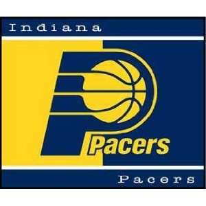 NBA Basketball All Star Blanket/Throw Indiana Pacers   Fan Shop Sports 