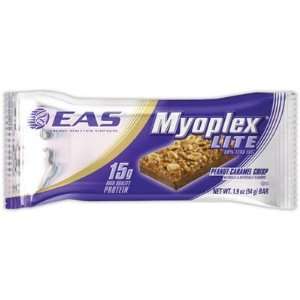  EAS  Myoplex Lite Bar, Peanut Caramel Crisp (12 pack 