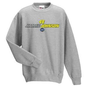  Jimmie Johnson Raceday Crewneck Sweatshirt Sports 