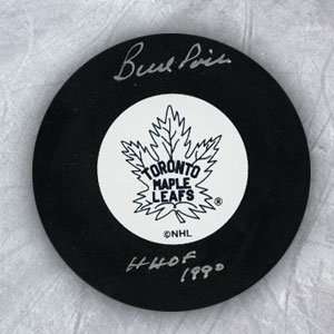  Bud Poile Toronto Maple Leafs Autographed/Hand Signed 