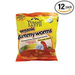 Yummy Earth Organic Gummys (12x5oz)  Grocery & Gourmet 