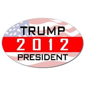   Donald Trump for President 2012 Election   Bumper Sticker Automotive