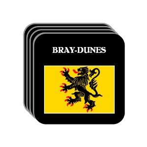  Nord Pas de Calais   BRAY DUNES Set of 4 Mini Mousepad 