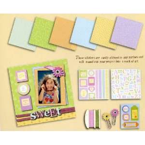  Spring Child Themed 8 X 8 Mini Scrapbook Kit Arts 