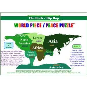  The World Piece / Peace Puzzle   I AM Value Pak Toys 