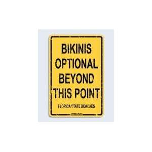  Seaweed Surf Co Bikinis OptionalFlorida Aluminum Sign 