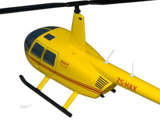 Robinson R44 Raven II ZS   HAX Desktop Helicopter Model  