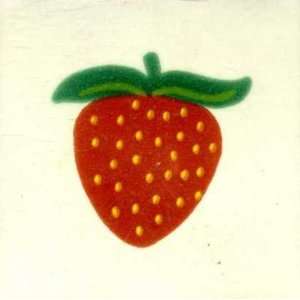   Talavera Tile Strawberry Fruit Design 3283 4x4