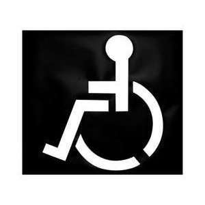  Disabled Parking Stencil Reusable 14 1/2 X 18 