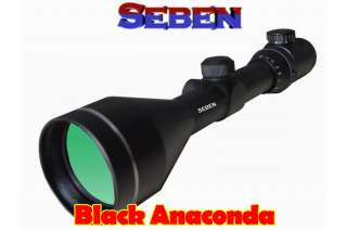 Seben Black Anaconda 4 12x56 Illuminated Rifle Scope  