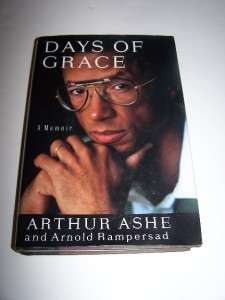 Days of Grace by Arthur Ashe (1993, Hardcover)1st Ed. 9780679423966 