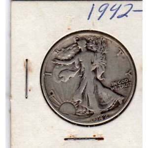  1942 D Walking Liberty Half Dollar 