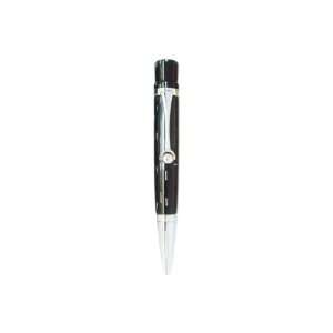  Pierre Belvedere Mini Ballpoint Pen, Black/White (071860 
