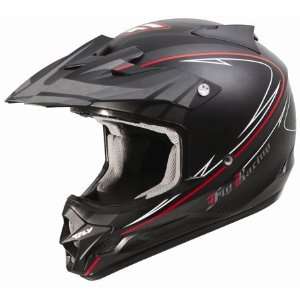  Fly Youth Trophy Full Face Helmet Large  Black 