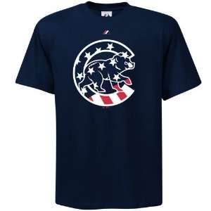  Chicago Cubs Youth Stars and Stripes Logo T shirt by 