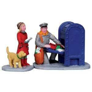   Christmas Village Figurine   Will You Take Mine, Too? 