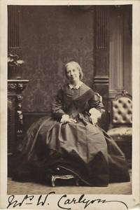 1860s CDV PORTRAIT W. CARLYON BY CAMILLE SILVY, LONDON  