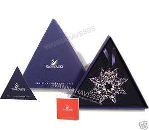SWAROVSKI 2003 annual snowflake ornament MINT IN BOX   