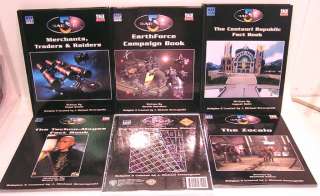 babylon 5 lot of 6 game books includes the zocalo the techno mages 