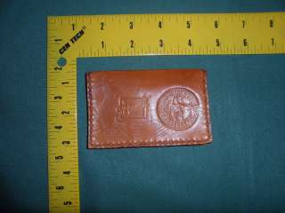 All leather BUICK / ST. CHRISTOPHER business/credit card holder  