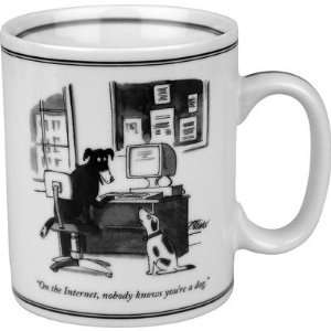  The New Yorker Nobody Knows Youre a Dog Mug Kitchen 