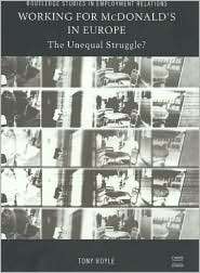  for McDonalds in Europe Unequal Struggle?, (0415207878), Tony 