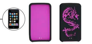 Dragon Pattern Soft Silicone Skin Case for iPod Touch 3  
