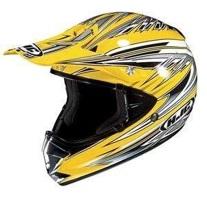  HJC CL X5 Arena Helmet   3X Large/Yellow Automotive