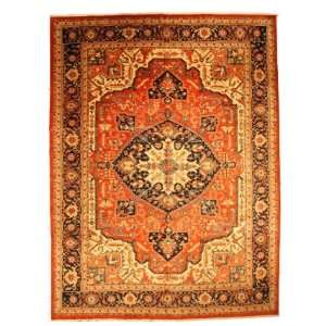  13x17 Hand Knotted Heriz Persian Rug   133x179