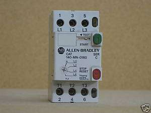 Allen Bradley   140 MN 0160   Manual Starter  