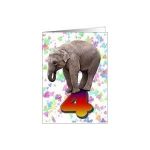  Elephant card for a 4 year old Card Toys & Games