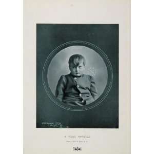 1904 Print Young Child Napoleon Bonaparte Byrne & Co.   Original Print