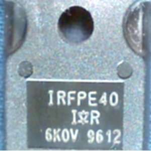 10) IRF PE40 / IRFPE40 Power MOSFET Transistors, n Channel (800V, 150 