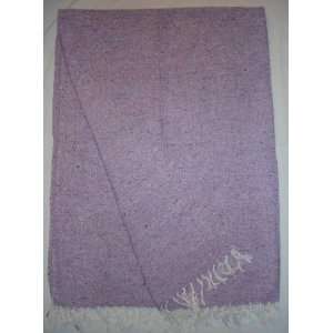  Solid Lavender Yoga Blanket