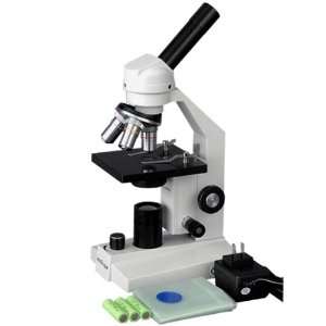 AmScope 40x 2000x Cordless Led Veterinary Compound Microscope  