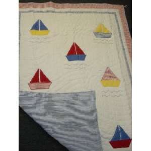  Sailboats 4 Piece Crib Set