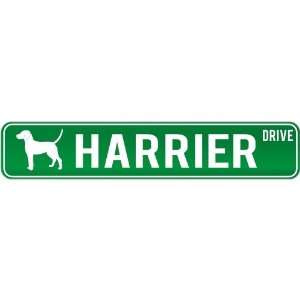  New  Harrier Drive  Street Sign Dog