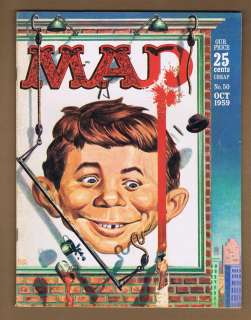 MAD Magazine 50 (Strict VG /VG) October 1959, nice  
