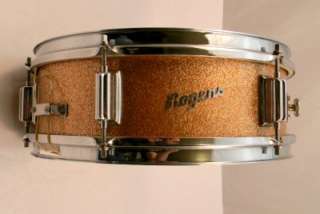 Rogers 60s Luxor Champagne sparkle 5x14 snare drum   