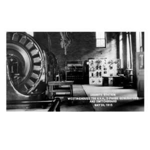  Westinghouse AC Generators, Utah Power Company, Granite 