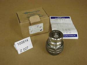 PT Coupling Adapter SS 1.5  For Fire Hose   New   z027  