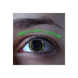   Monster Makers Colored Contact Lenses Halo Yellow 