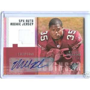  2006 SPx Rookie Auto Jersey 211 Michael Robinson 49ers (RC 