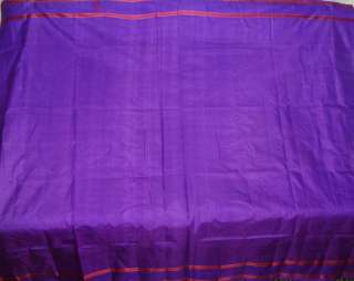 Amazing Vintage 100% Pure Real Pure Silk Hard To find Sari Fabric 