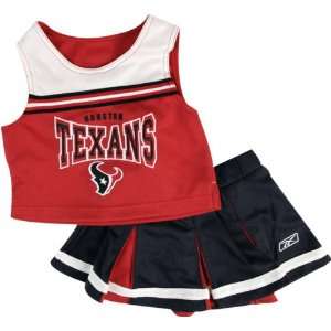  Houston Texans Girls Toddler 2 Pc Cheerleader Jumper 