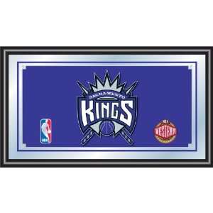  Sacramento Kings NBA Framed Logo Mirror