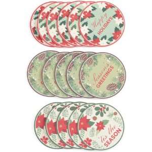  Woodland Coasters, 16 Pack   911299 Patio, Lawn & Garden