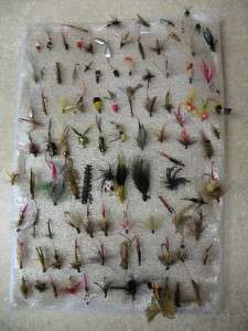 100 PLUS FLY ROD FISHING FLIES, CRITTERS, BUGS, LURES