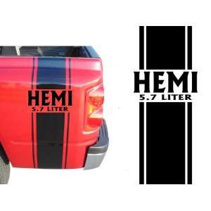  Dodge Hemi Bed Side Stripe 5.7 Liter Set of 2 Everything 